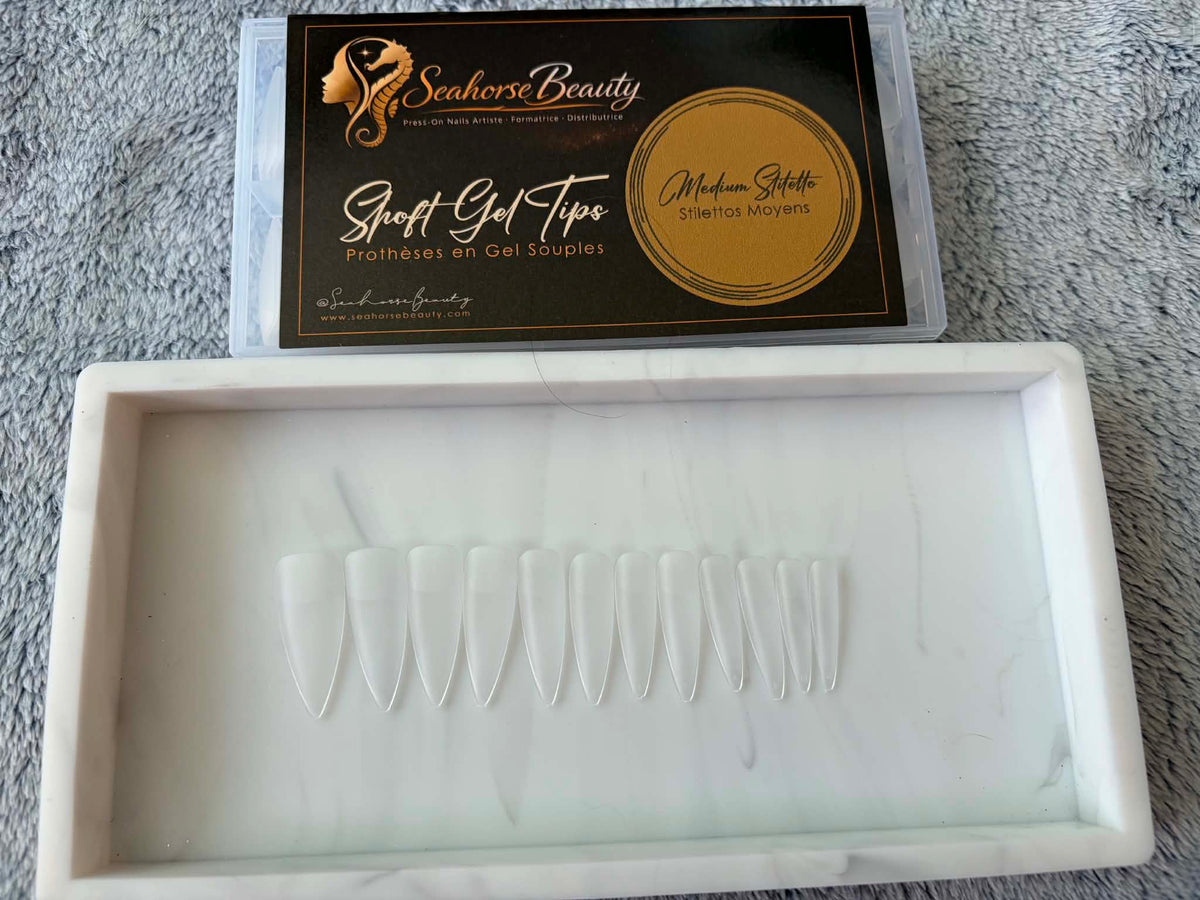 (07) Gel Prostheses - Short Straight Squares