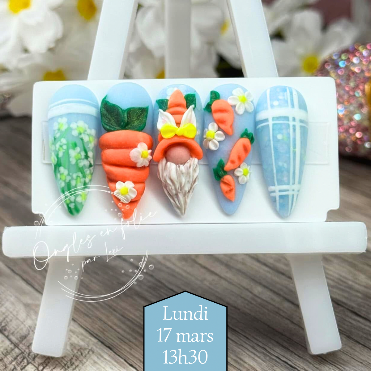 EN REDIFFUSION | TRIO ATELIERS NAILART | J’craque pour toi mon Coco!