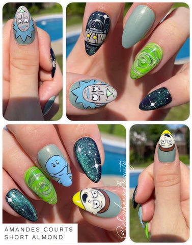 (04) Prothèses en Gel - Amandes courts