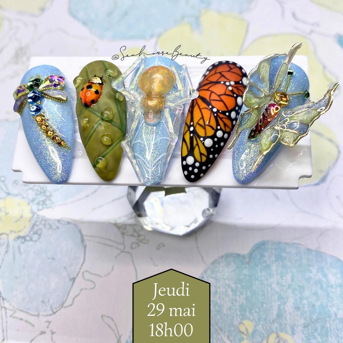 EN REDIFFUSION | TRIO ATELIERS NAILART | L'Été c'est fait pour jouer!