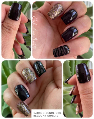 (06) Prothèses en Gel - Carrés droits réguliers