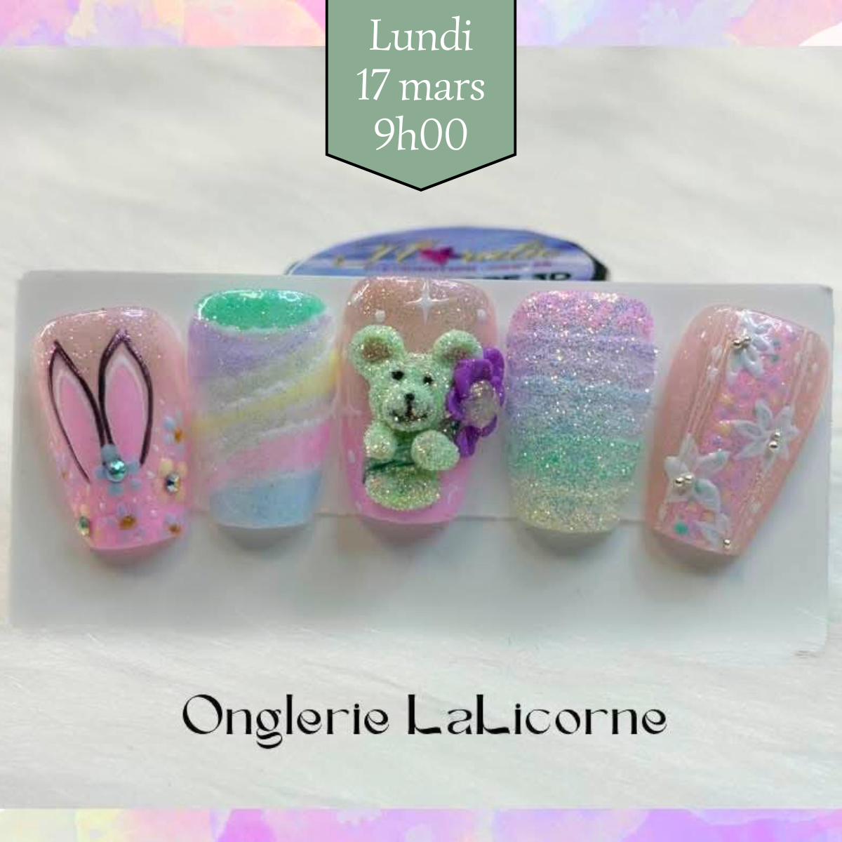 EN REDIFFUSION | TRIO ATELIERS NAILART | J’craque pour toi mon Coco!