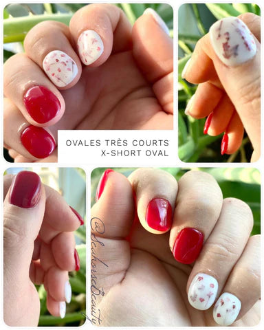 (20) Prothèses en Gel - Ovales x-courts