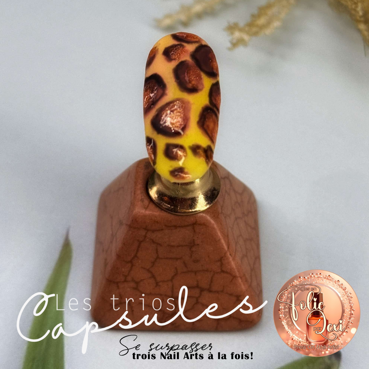 TRIOS CAPSULES NAILART | Savane