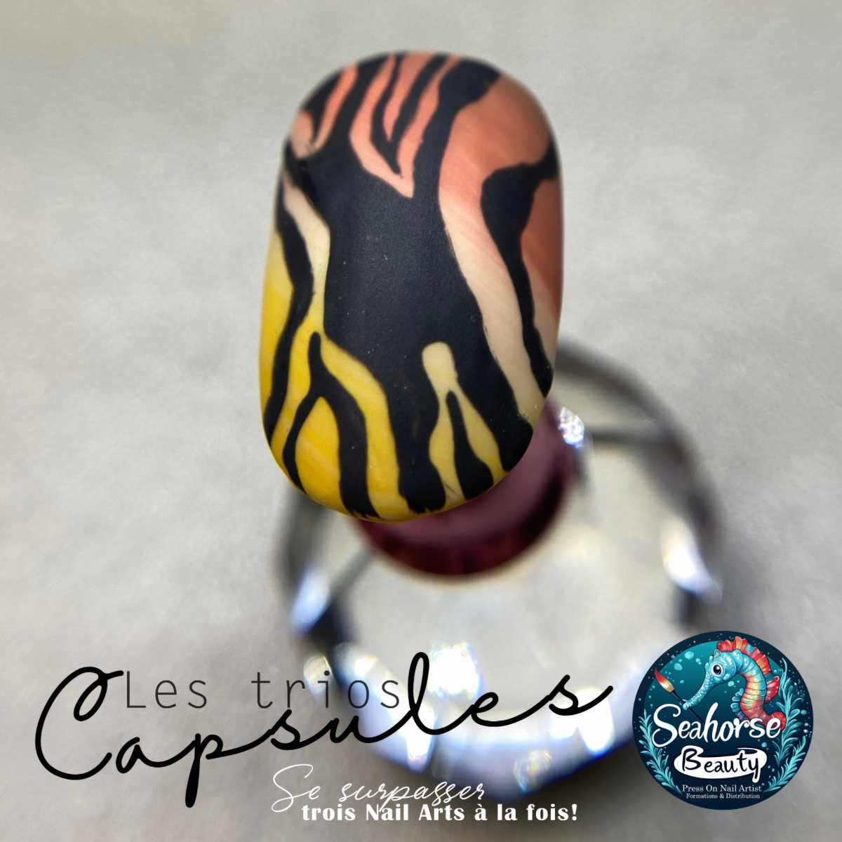 TRIOS CAPSULES NAILART | Savane