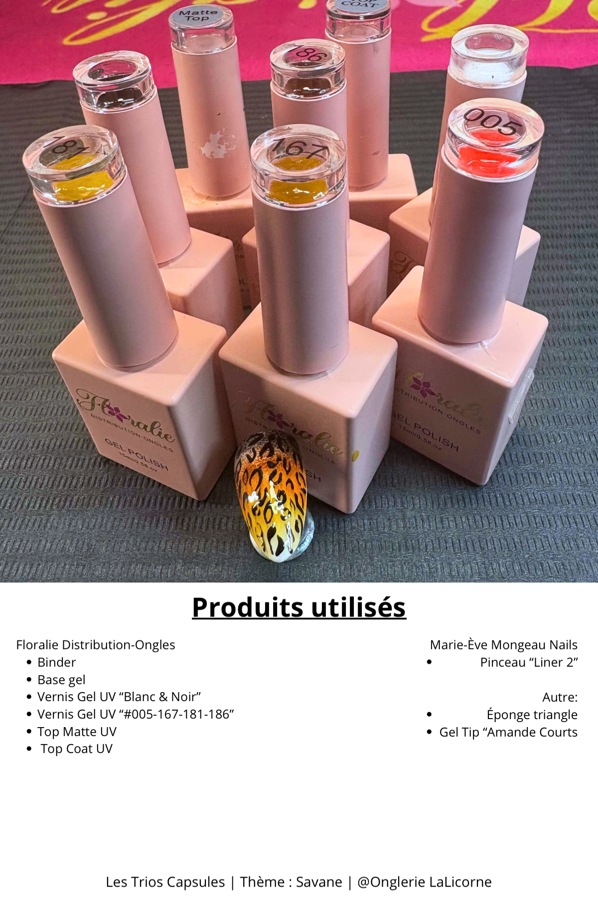 TRIOS CAPSULES NAILART | Savane