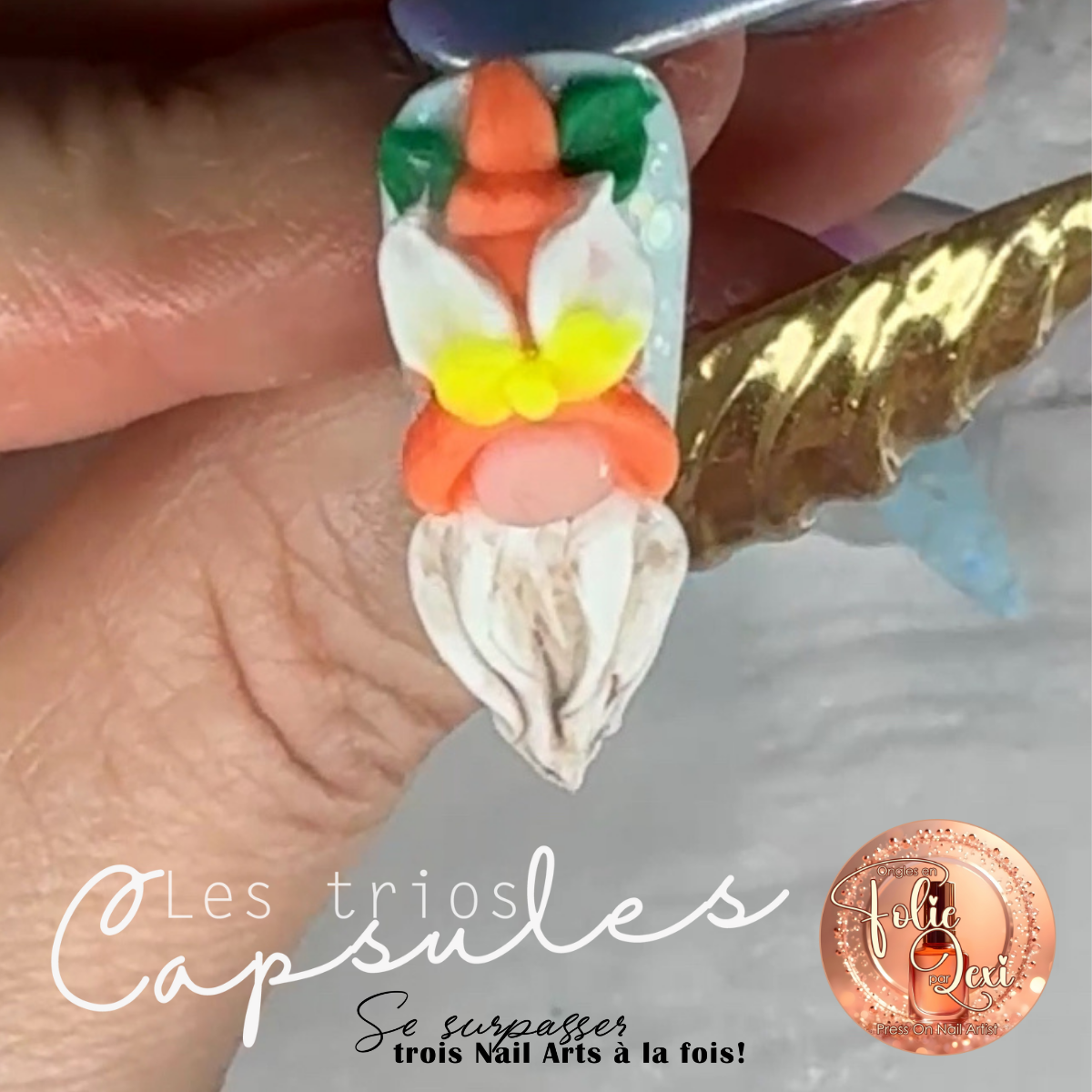 TRIOS CAPSULES NAILART | Pâques