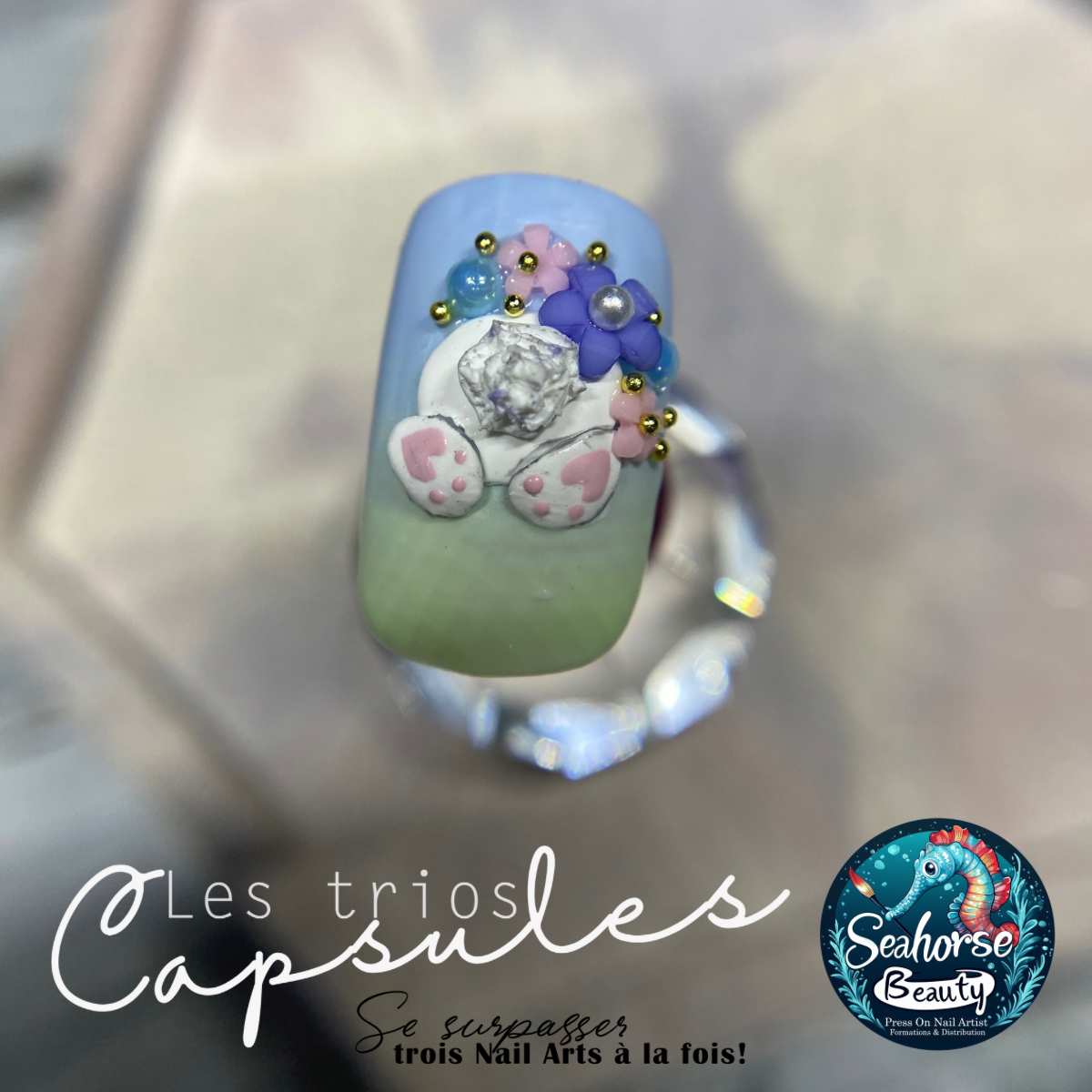 TRIOS CAPSULES NAILART | Pâques
