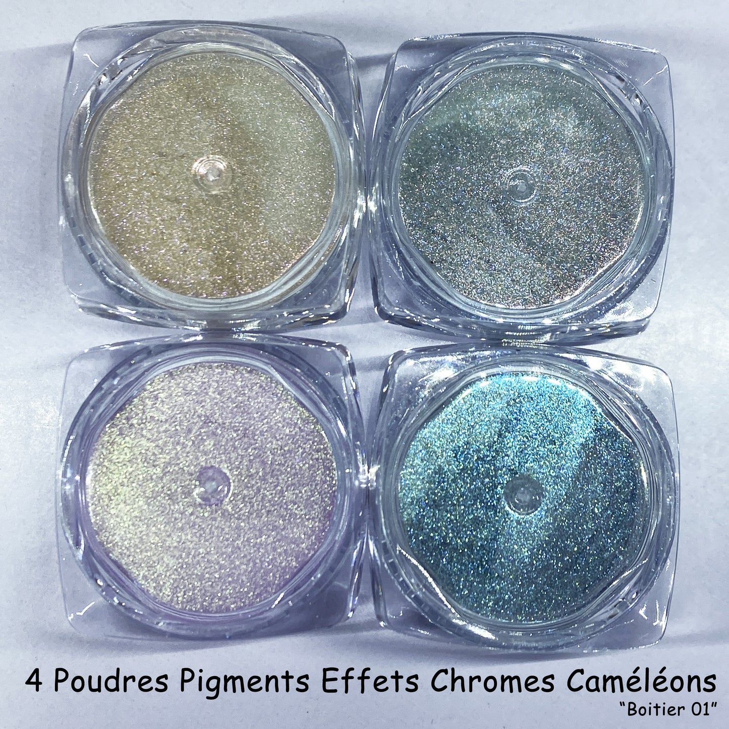Poudres Pigments Effets Caméléons