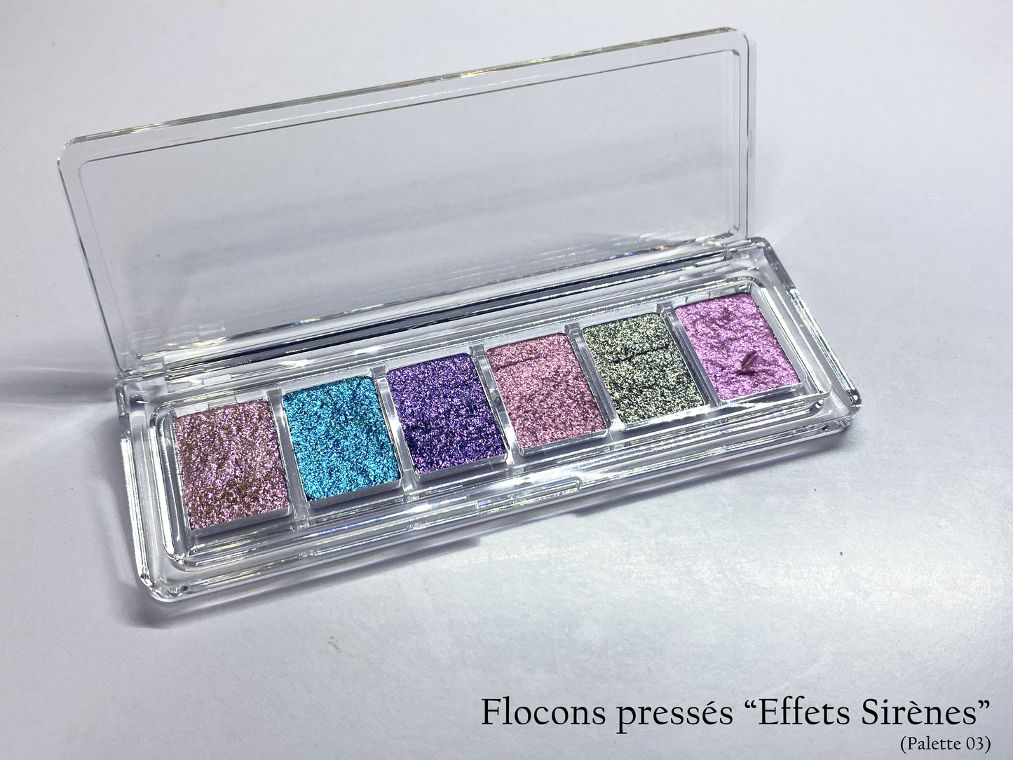 Palettes Flocons Pressés "Effets Sirènes"