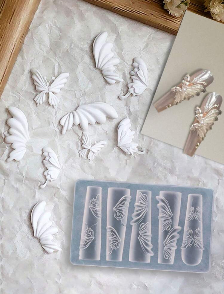 Moules en Silicone NailArt 3D