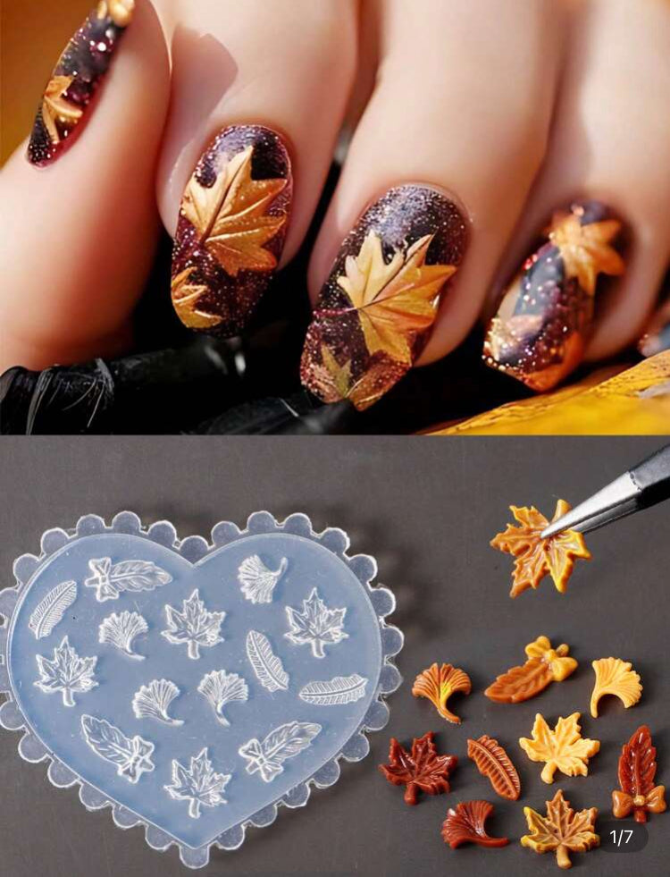 Moules en Silicone NailArt 3D