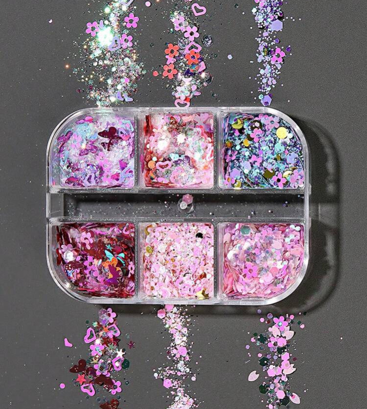 Paillettes à motifs