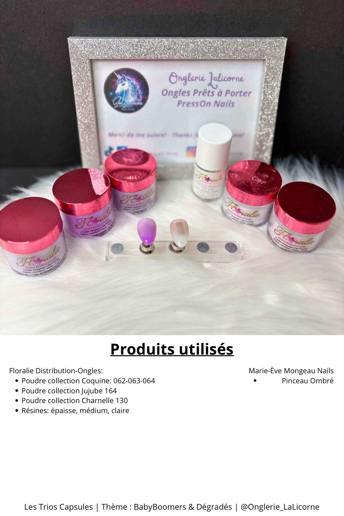 TRIOS CAPSULES NAILART | Babyboomers & Dégradés (3 Techniques)