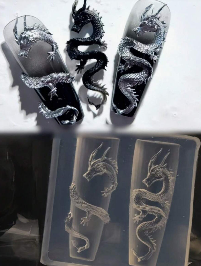 Moules en Silicone NailArt 3D