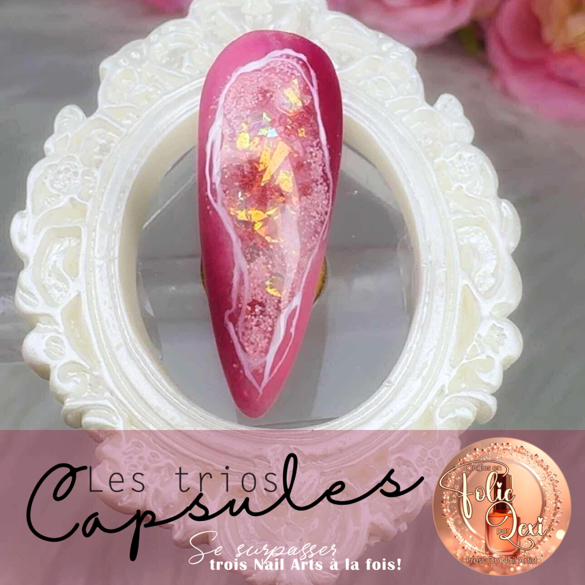 TRIO CAPSULES NAILART | Pierres Précieuses
