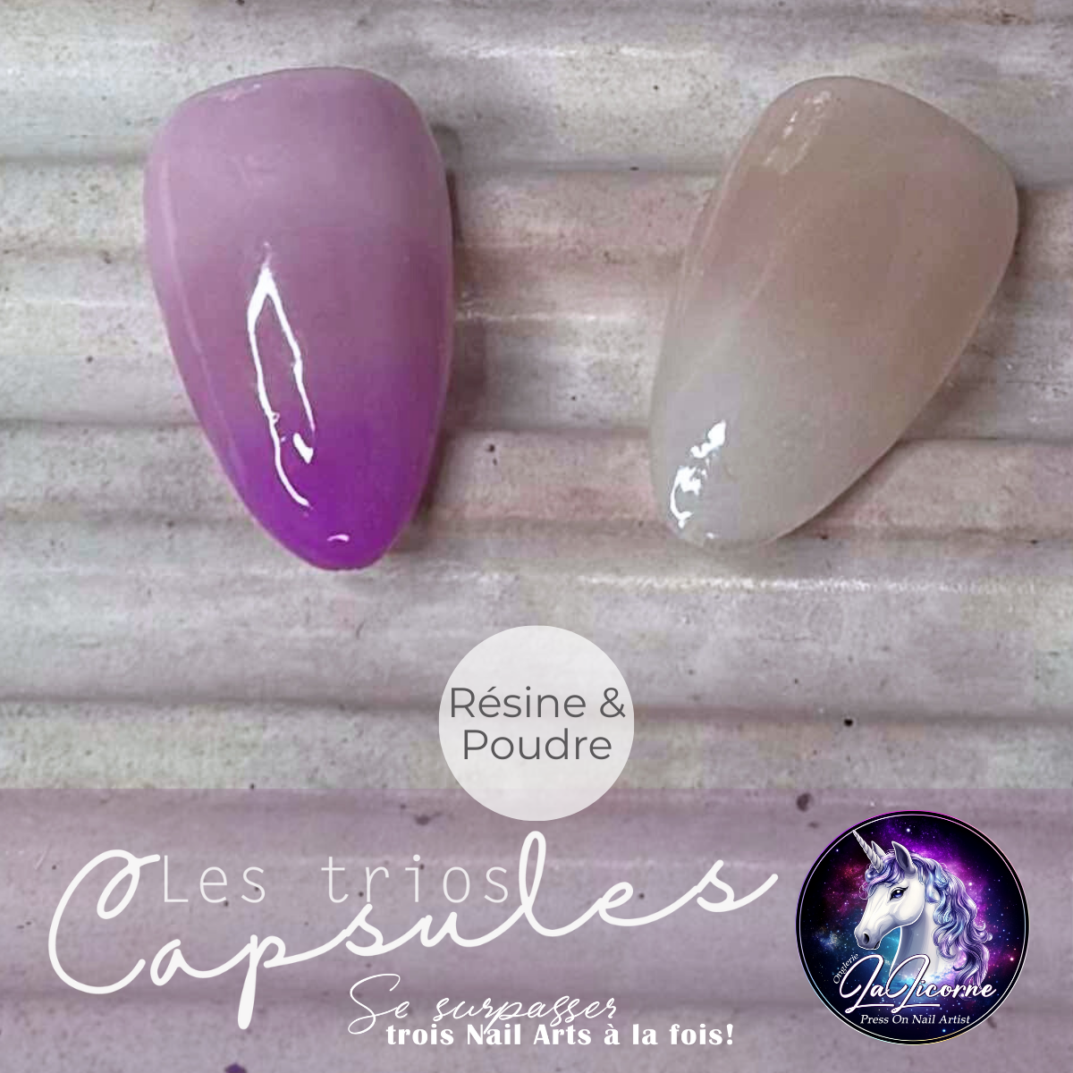 TRIOS CAPSULES NAILART | Babyboomers & Dégradés (3 Techniques)