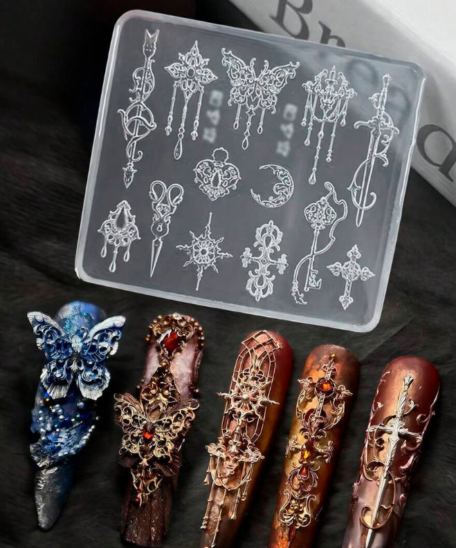 Moules en Silicone NailArt 3D