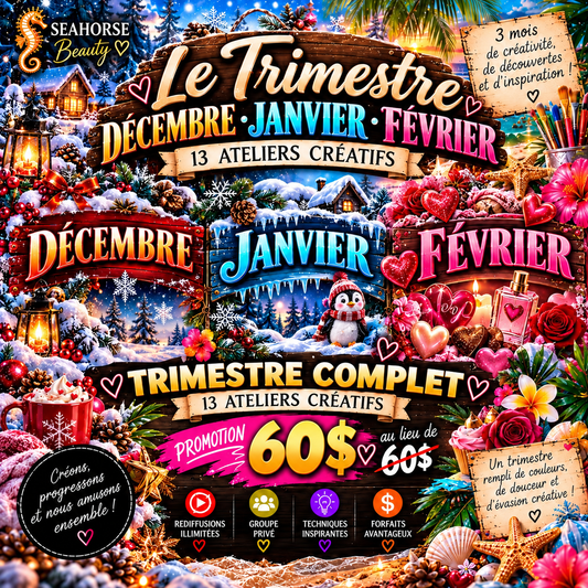 CAP SUR LA CRÉATIVITÉ | Trimestre Décembre•Janvier•Février 2026-2027
