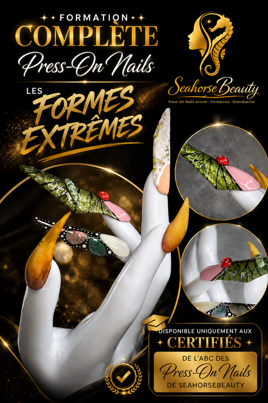 🌟FORMATION PRESS-ON NAILS | Les Formes Extrêmes