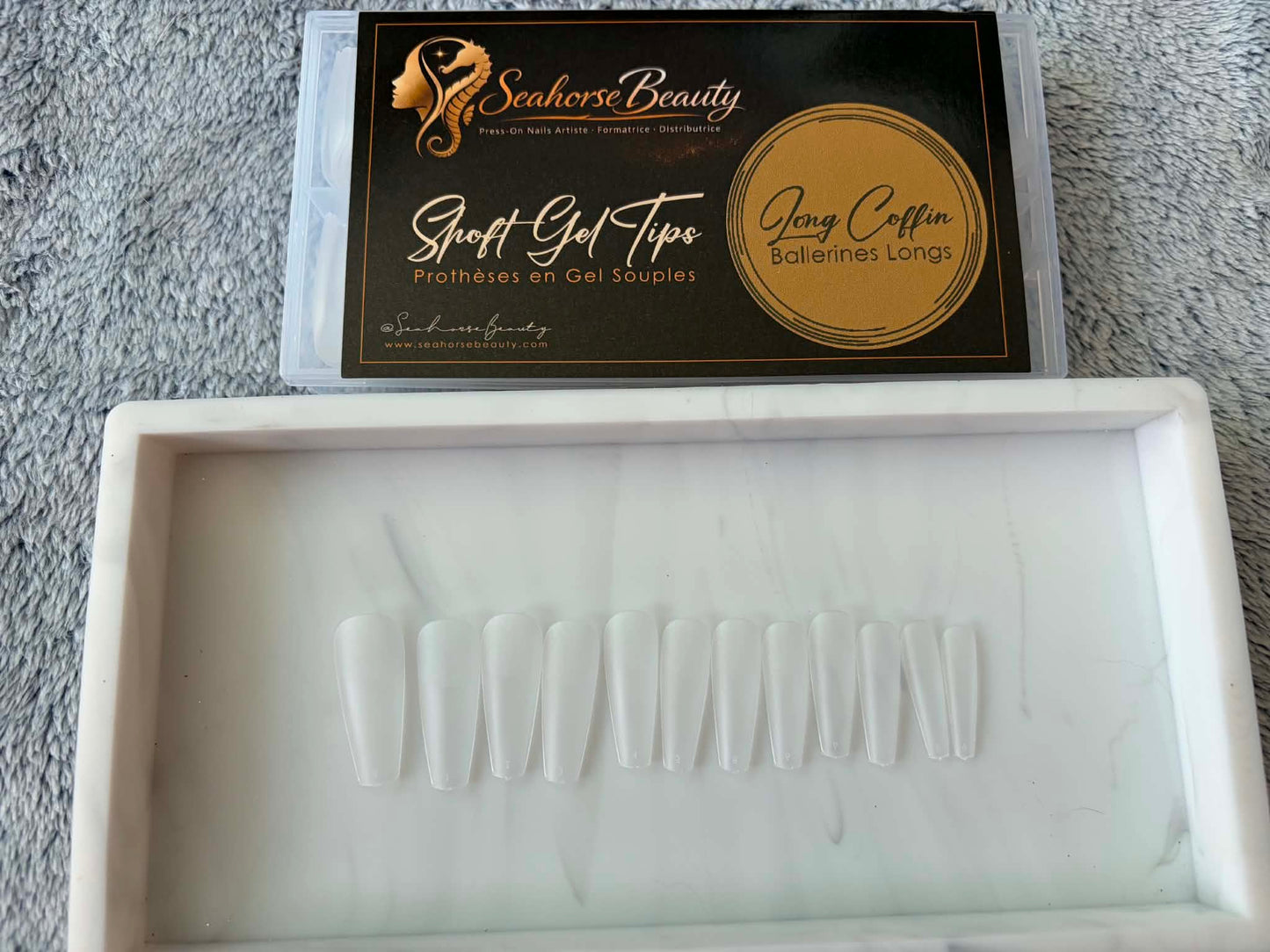 (07) Gel Prostheses - Short Straight Squares