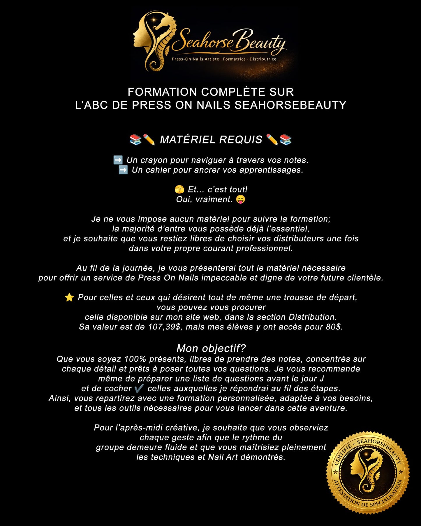 FORMATION L’ABC DES PRESS-ON NAILS | Cohorte 13