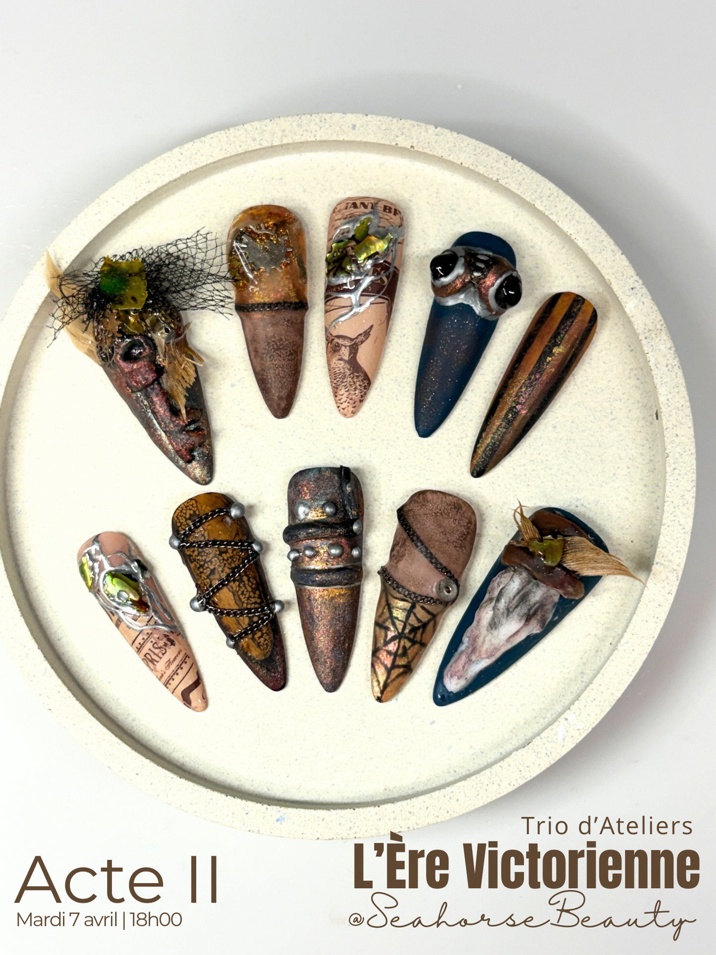 NailArt³ | L’Ère Victorienne