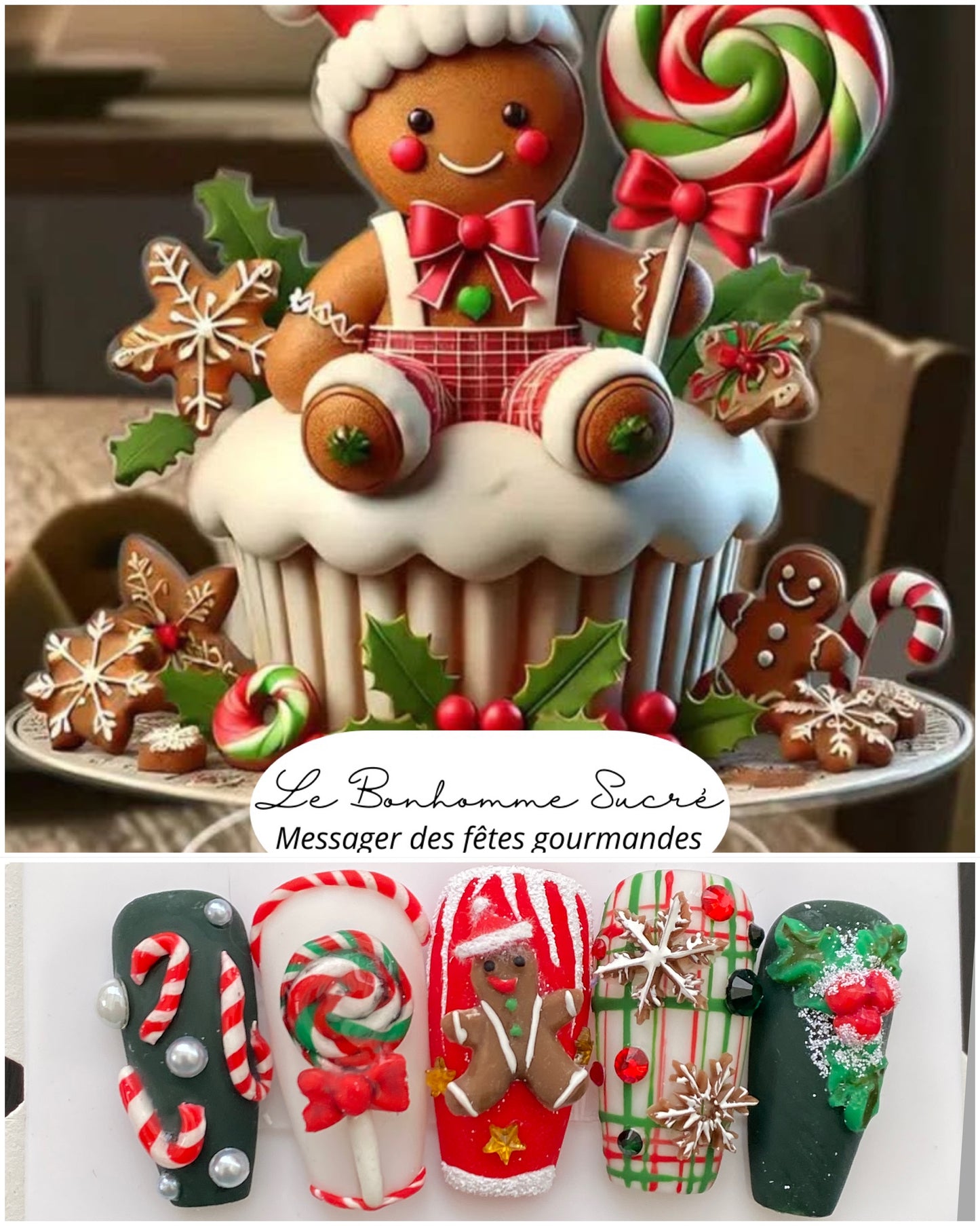 EN REDIFFUSION | NailArt³ | Féérie des Fêtes!