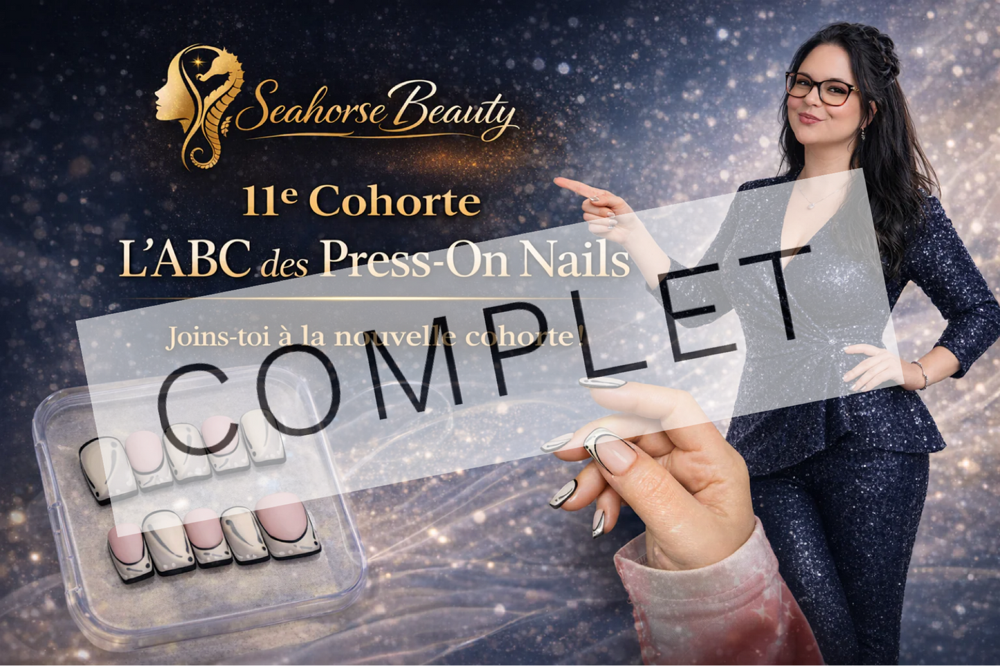 FORMATION L’ABC DES PRESS ON NAILS | Cohorte 11