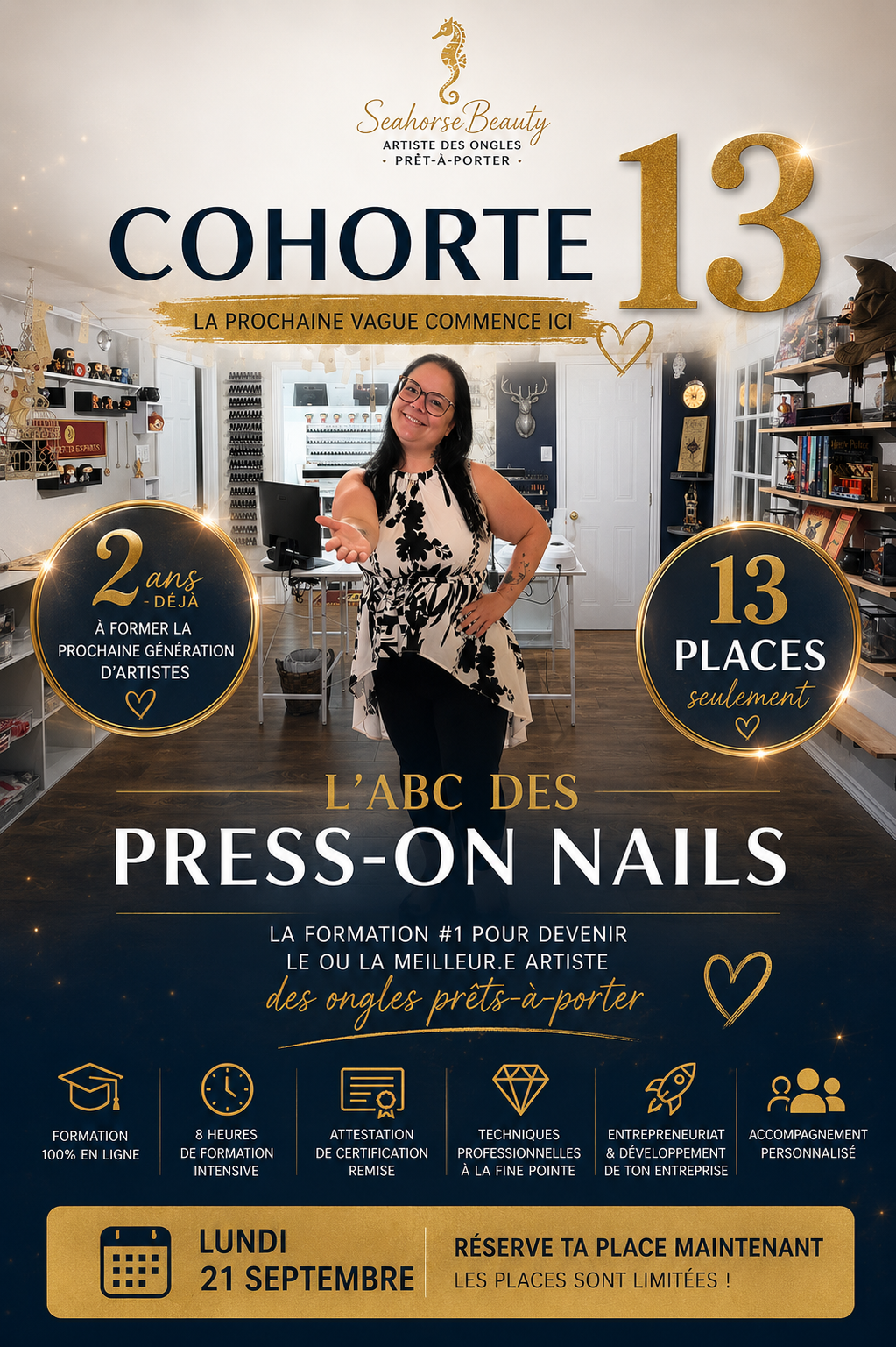 FORMATION L’ABC DES PRESS-ON NAILS | Cohorte 13