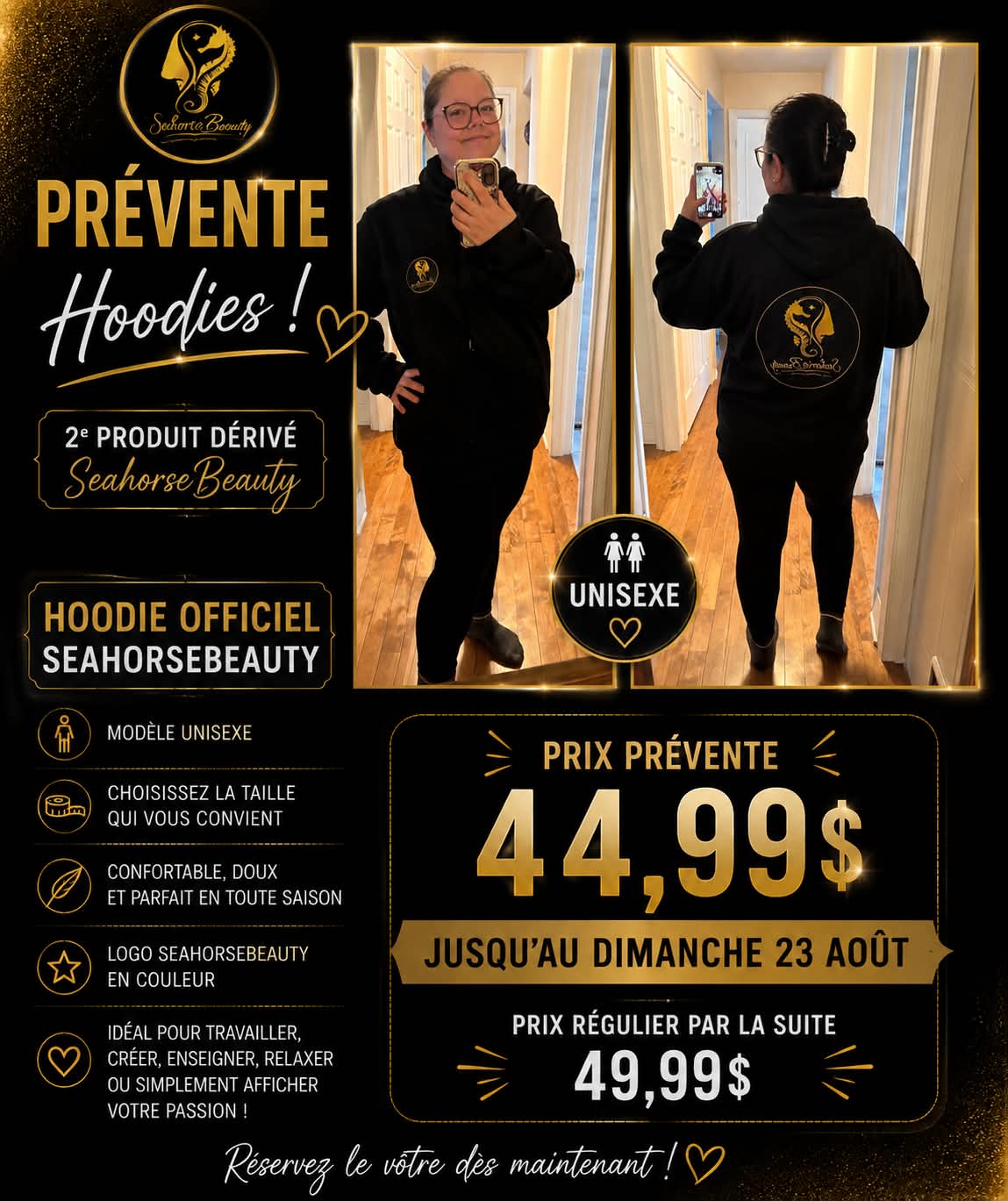 Hoodie SeahorseBeauty