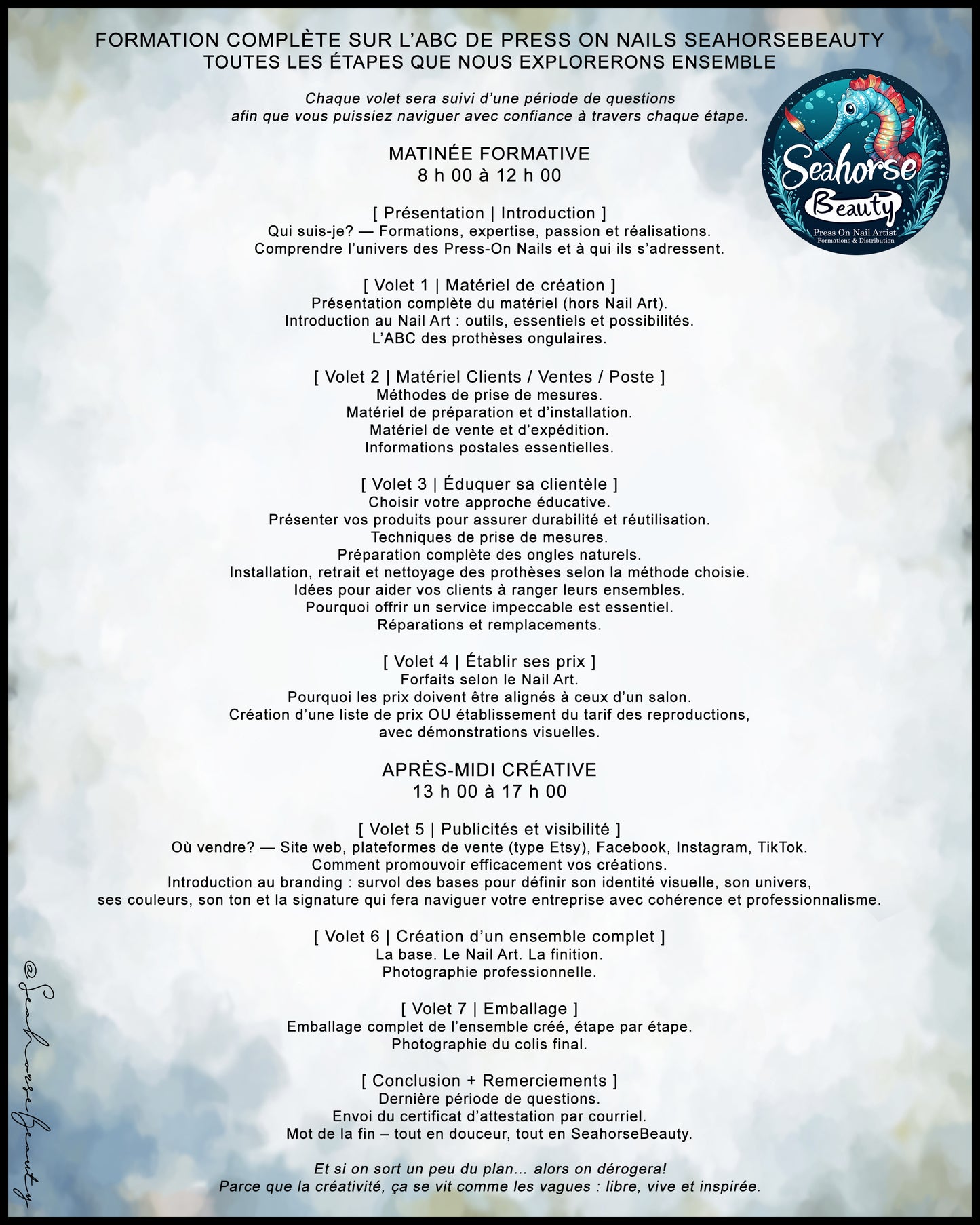 FORMATION L’ABC DES PRESS ON NAILS | Cohorte #09