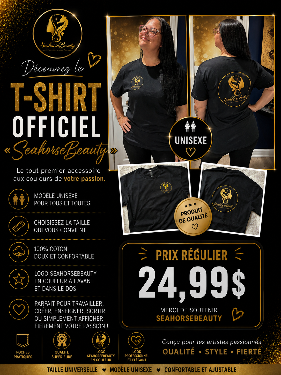 T-Shirt SeahorseBeauty