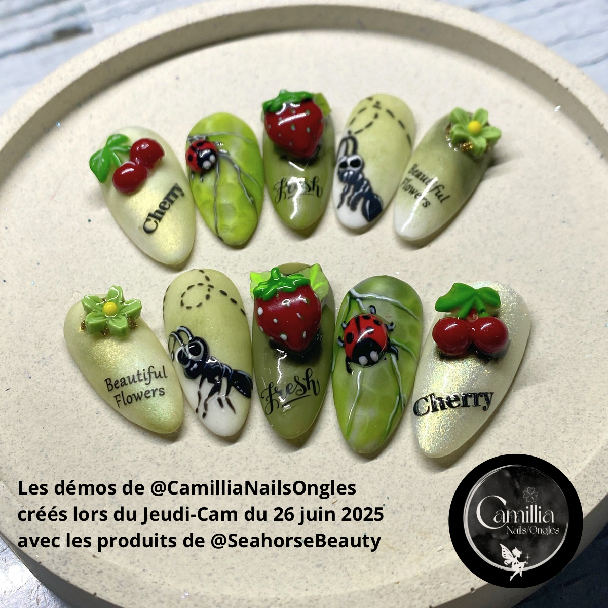 Moules en Silicone NailArt 3D