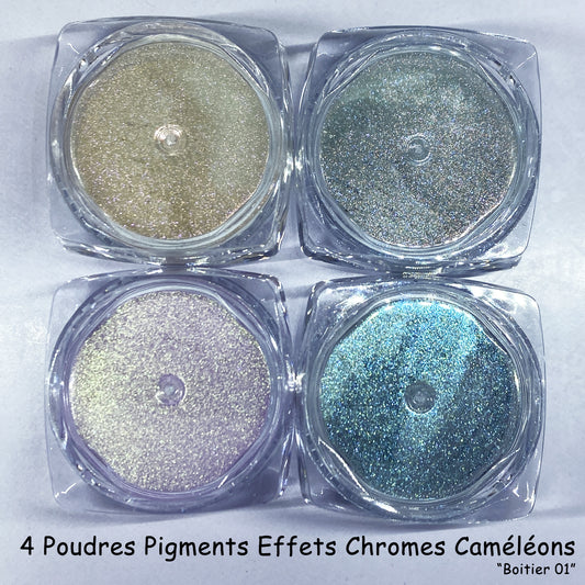 Poudres Pigments Effets Caméléons