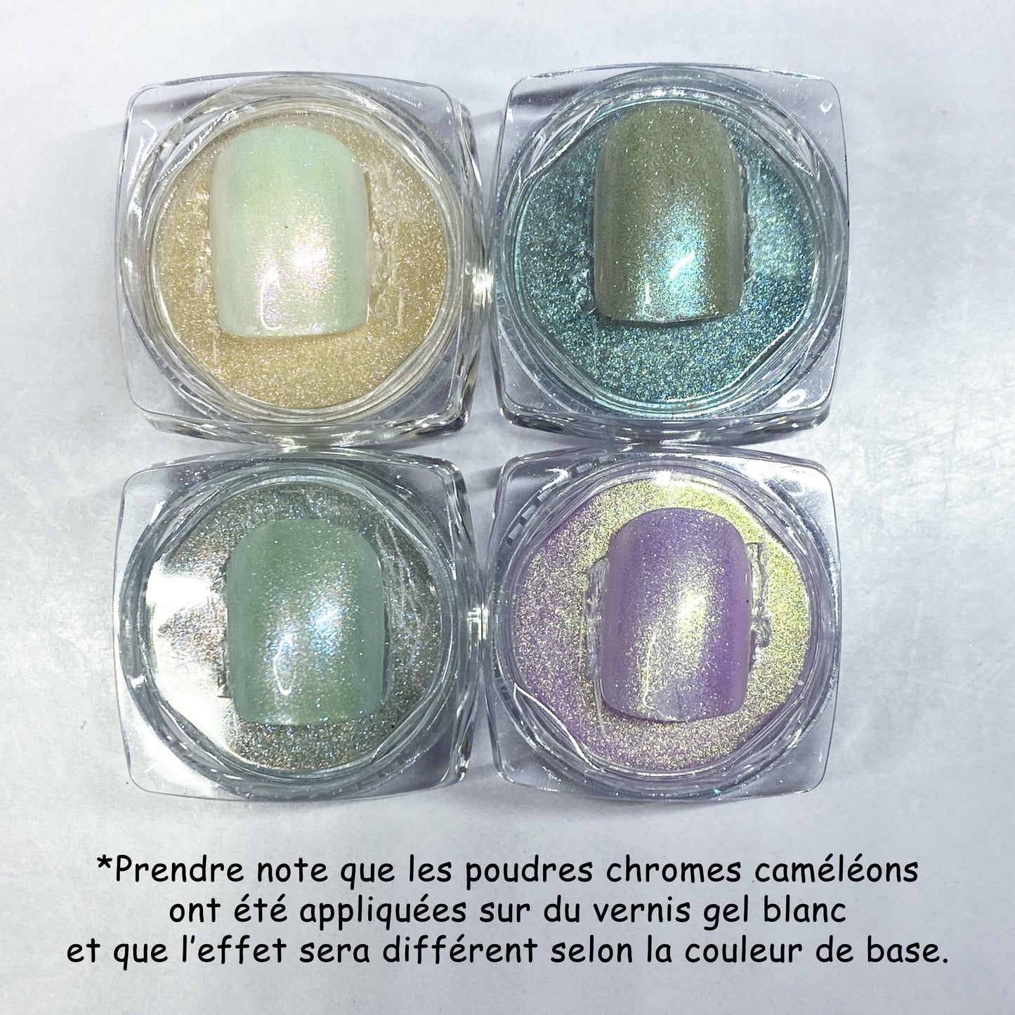 Poudres Pigments Effets Caméléons