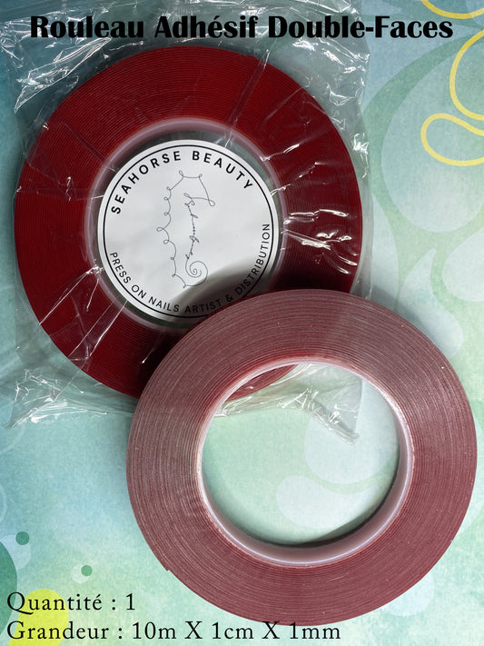 Rouleau adhésif double-face
