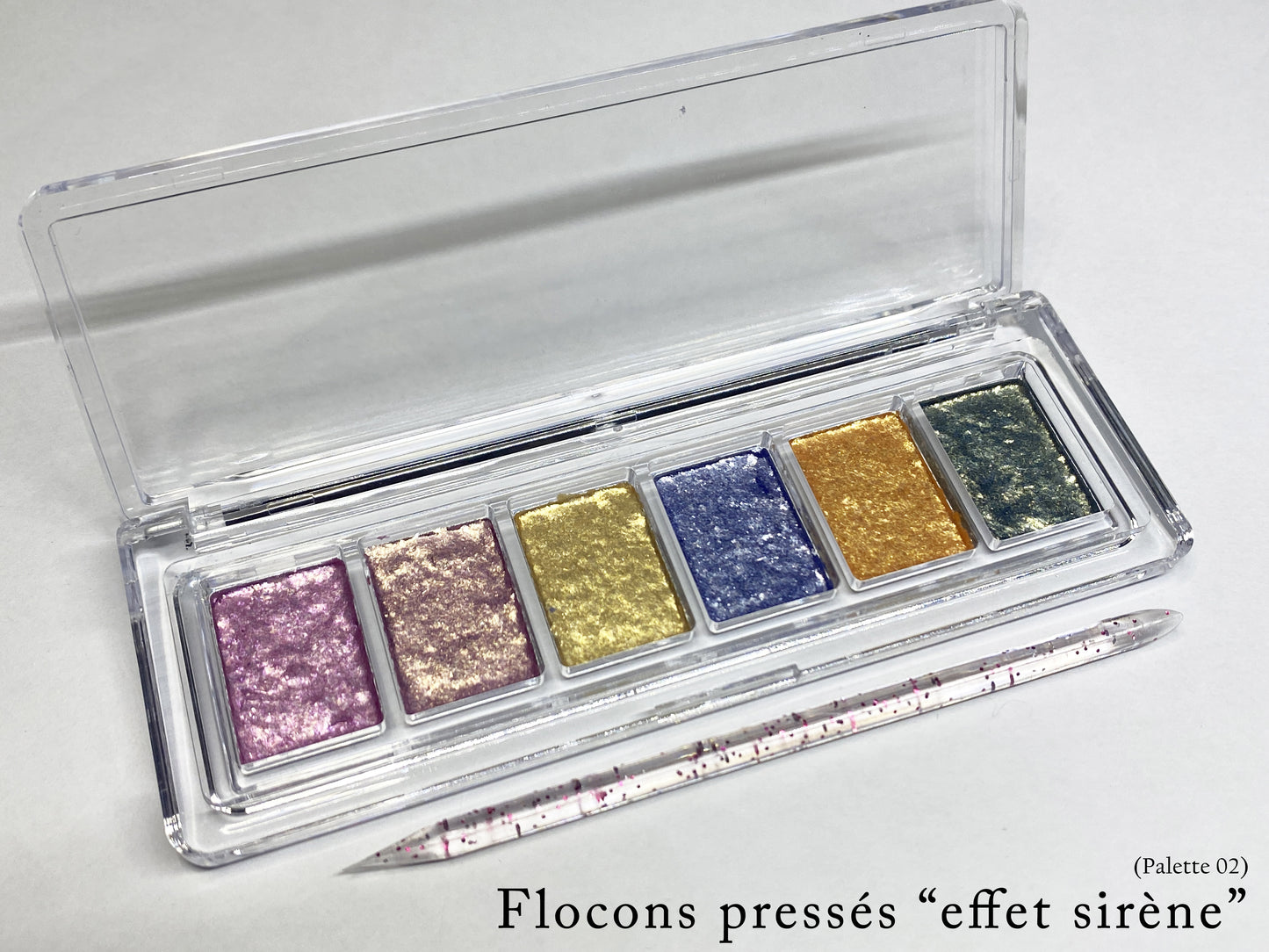 Palettes Flocons Pressés "Effets Sirènes"