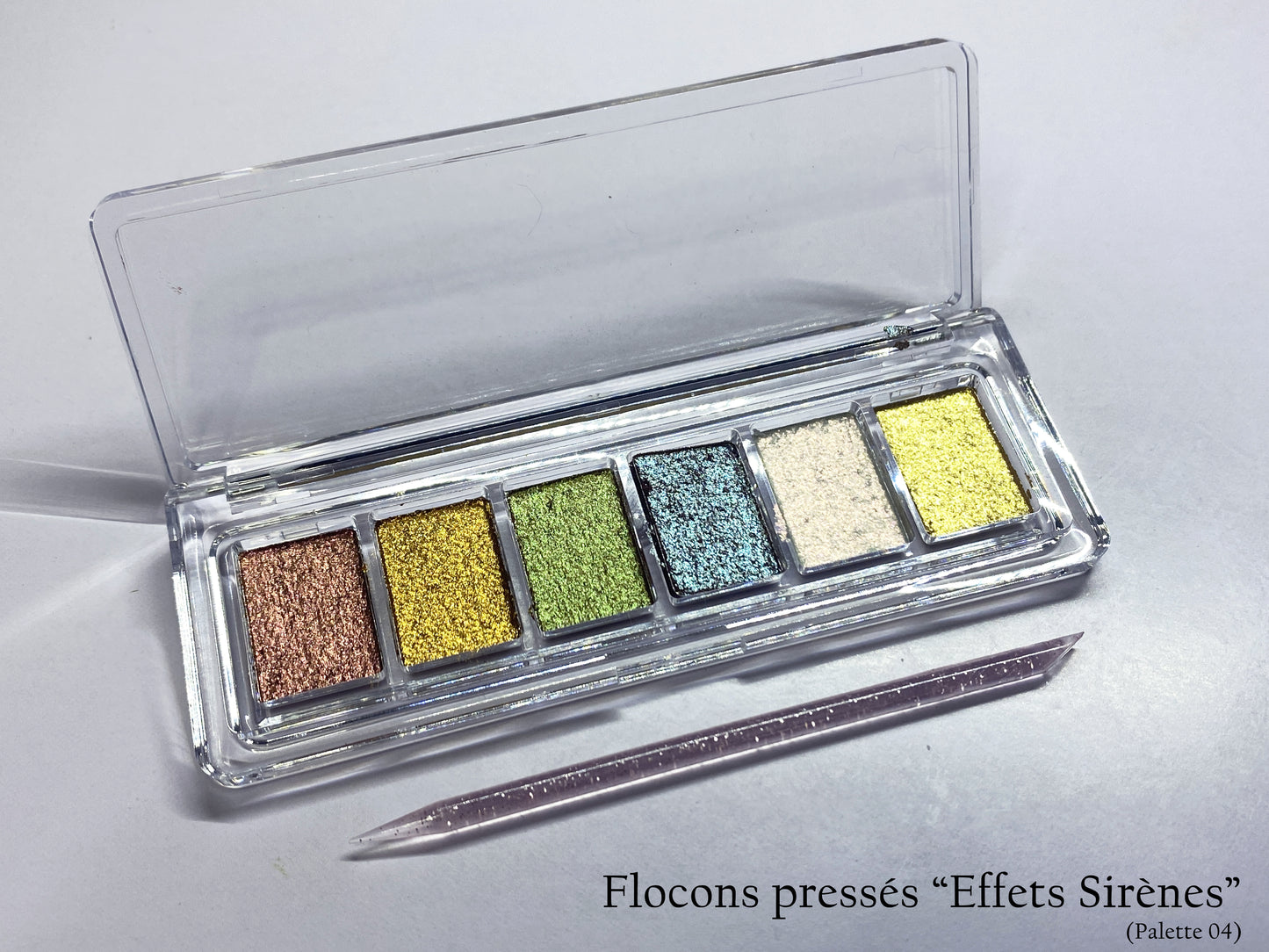 Palettes Flocons Pressés "Effets Sirènes"