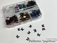 Charger l&#39;image dans la galerie, Paillettes &quot;papillons&quot; 01
