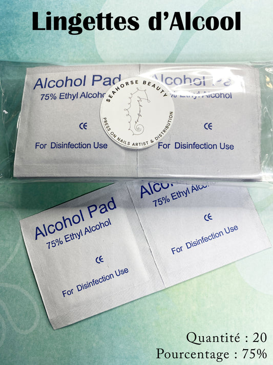 Lingettes d'Alcool
