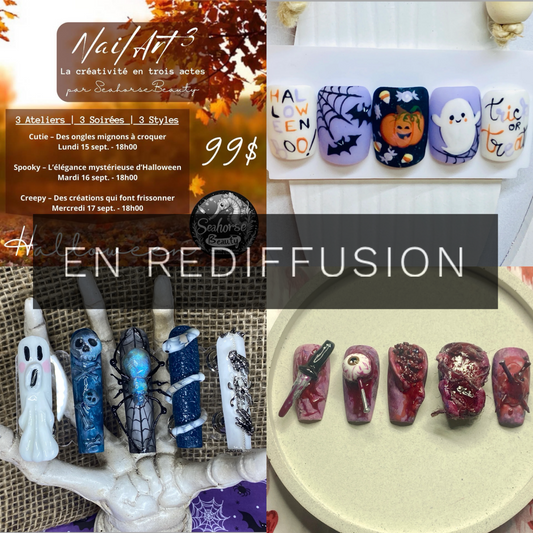 EN REDIFFUSION | NailArt³ | Halloween