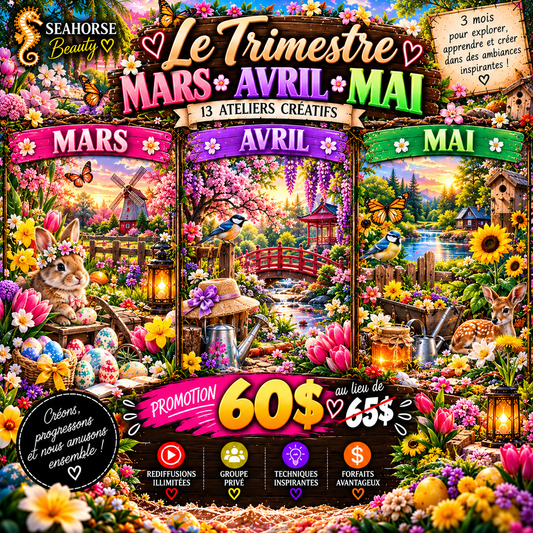 CAP SUR LA CRÉATIVITÉ | Trimestre Mars•Avril•Mai 2027