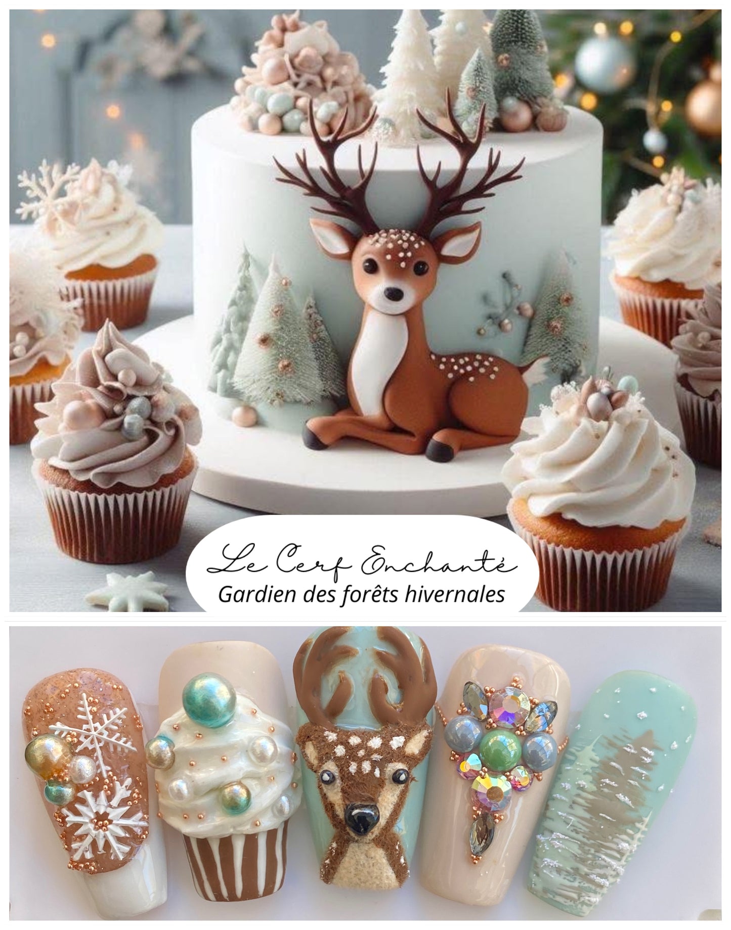 EN REDIFFUSION | NailArt³ | Féérie des Fêtes!