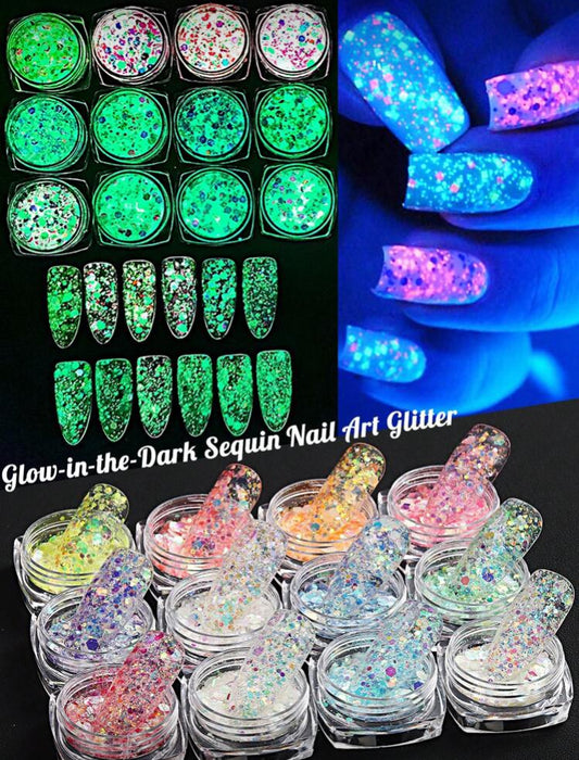 Paillettes Diverses "Glow in the Dark"