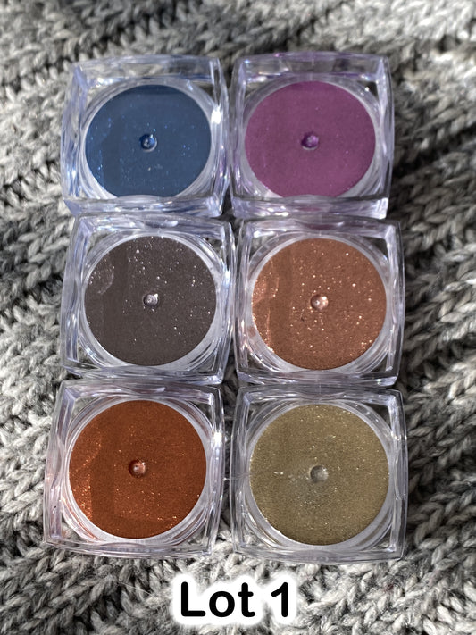 Poudres Pigments "Effets Chromes"