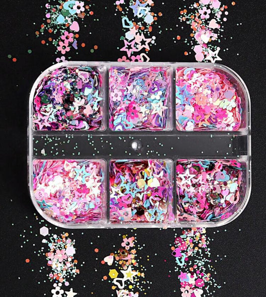 Paillettes à motifs