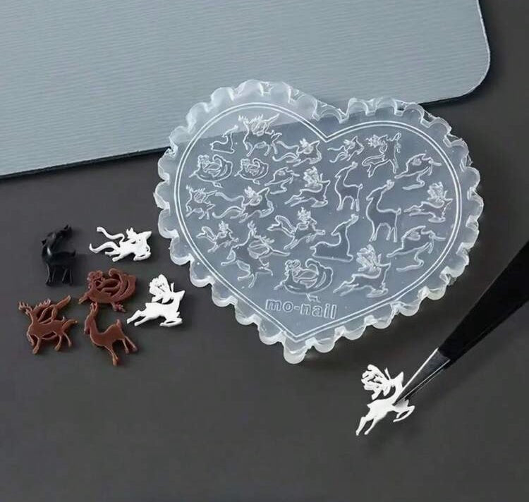 Moules en Silicone NailArt 3D