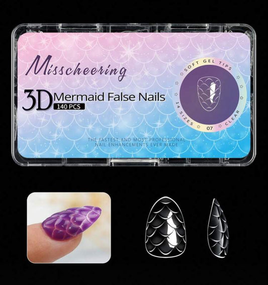 Protheses Gel - Mermaid #07 - Amandes Courts