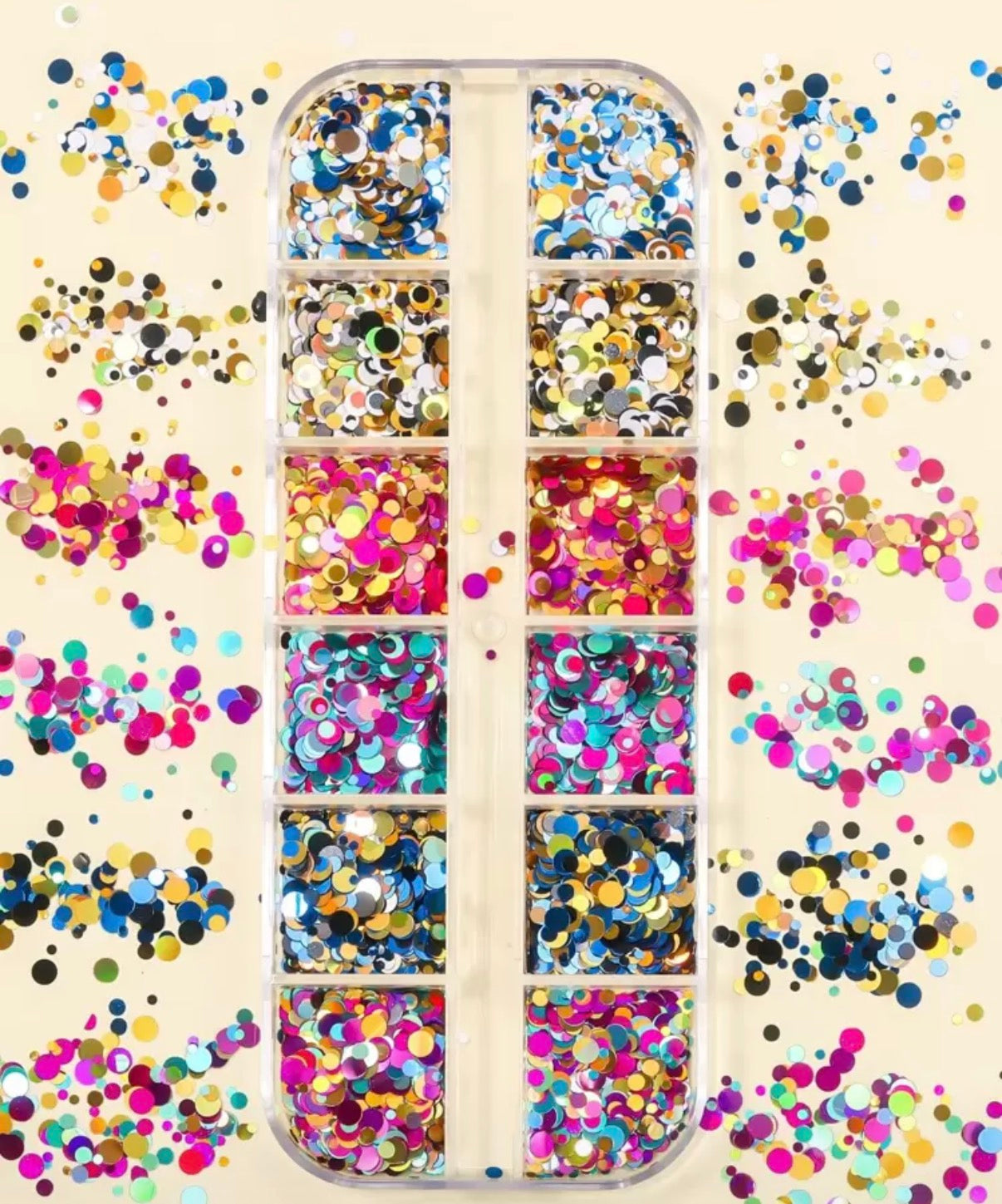 Paillettes à motifs
